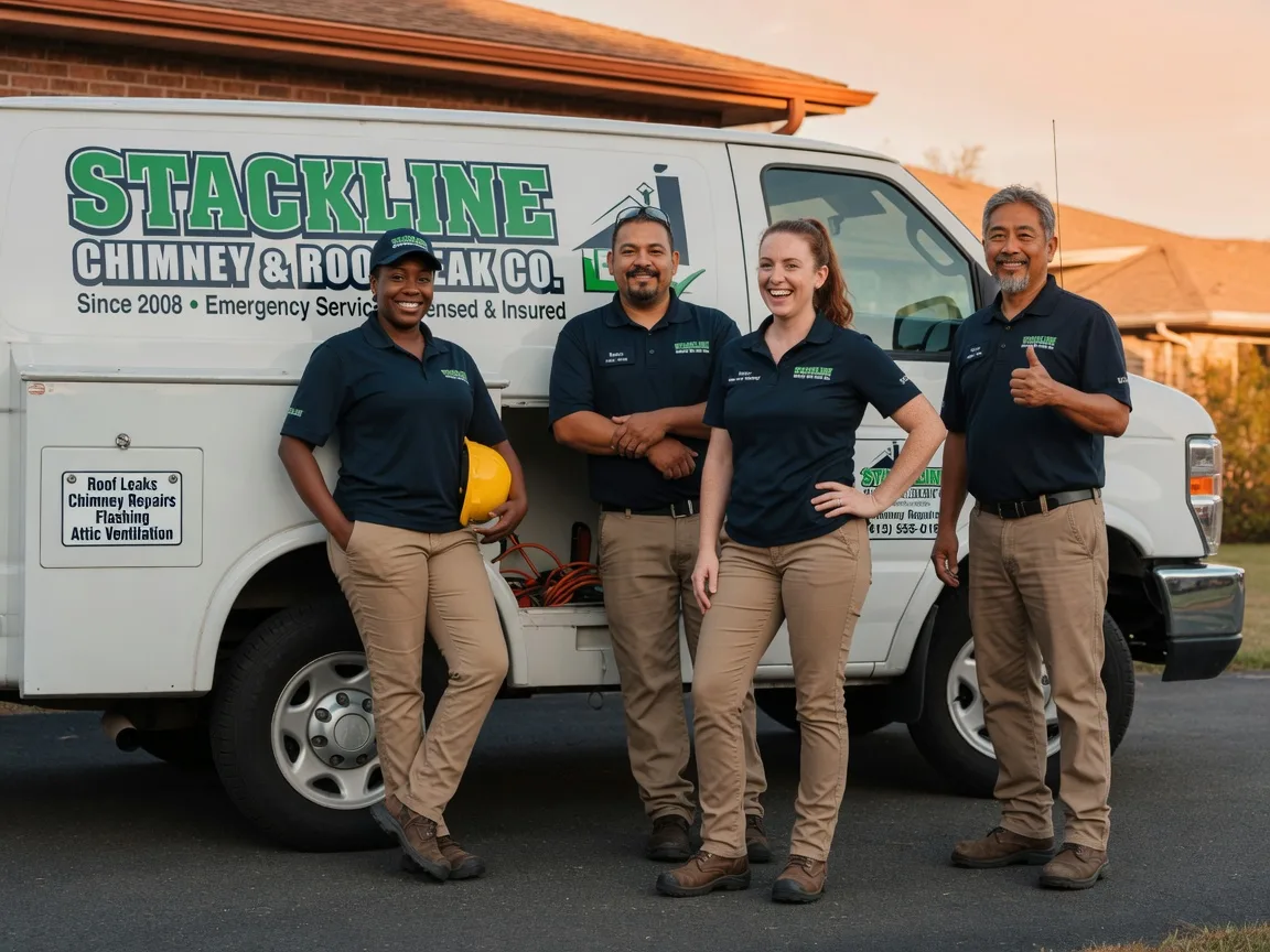 Chimney flashing repair company in Lenox, GA
